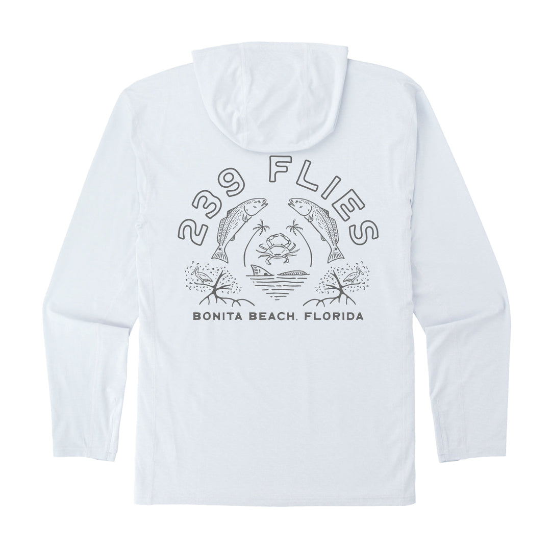 Marsh Wear High Noon Tech Hoodie X Bre Drake 239 Design (Smoke Heather)