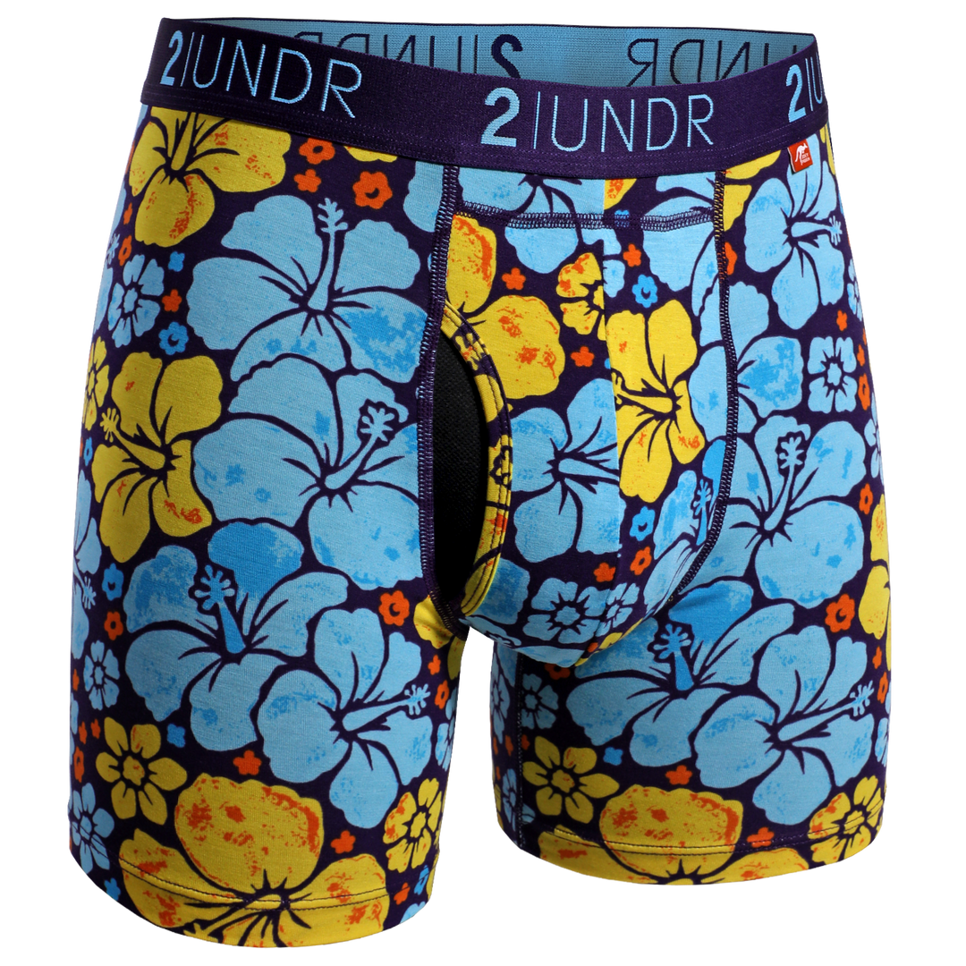 2UNDR - Swing Shift Boxer Brief - Flower Power