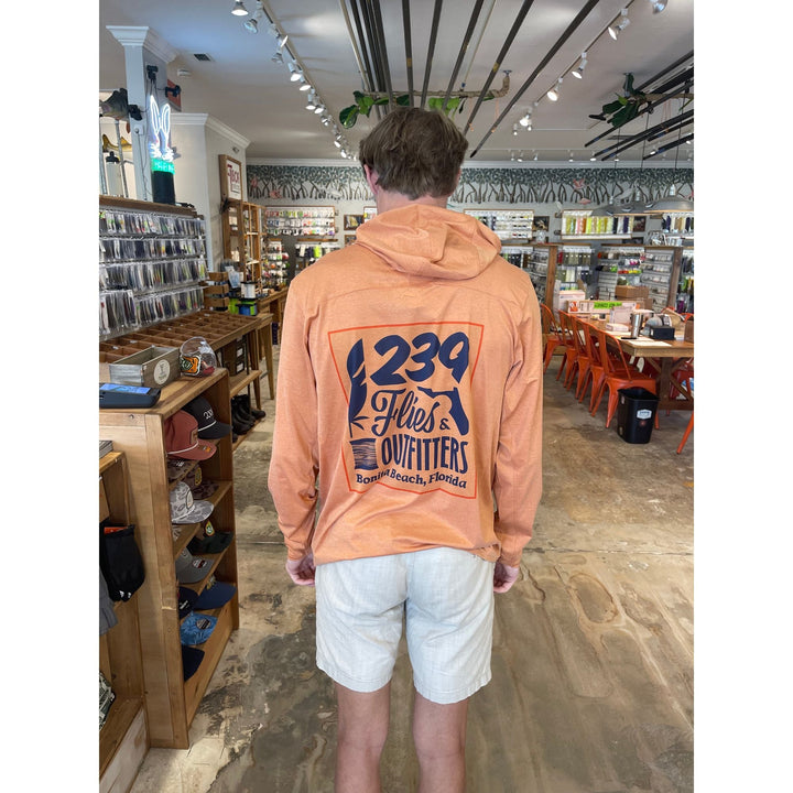 Simms Solarflex Hoody X 239Flies -  Orange Maple Heather