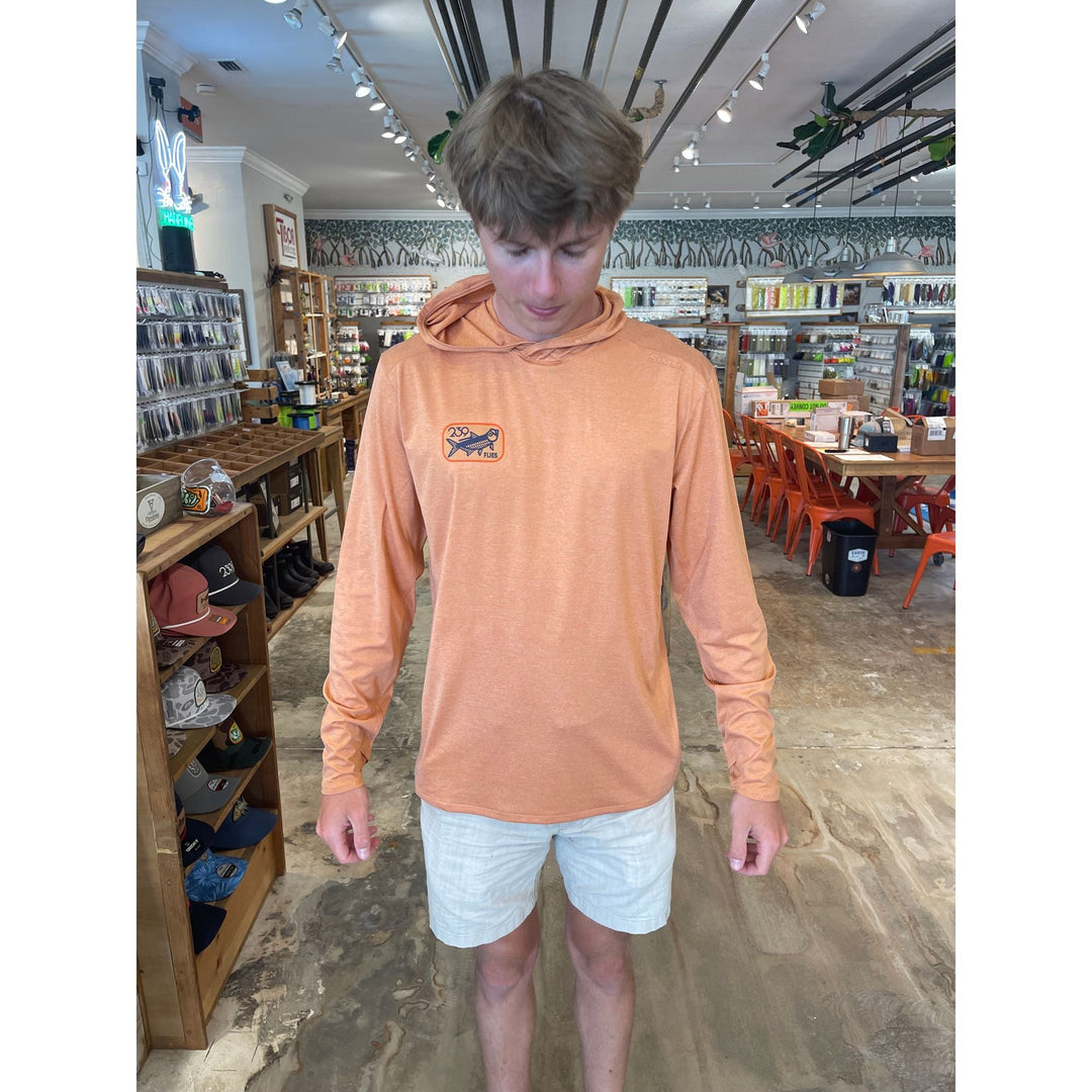 Simms Solarflex Hoody X 239Flies -  Orange Maple Heather