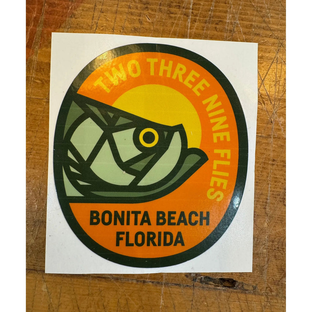 239 Sunset Tarpon Sticker