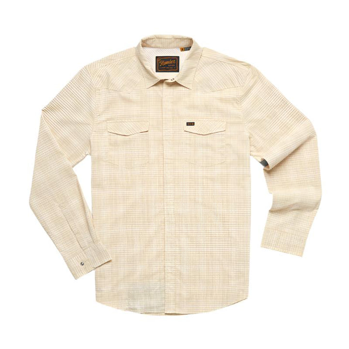 Howler Bros - H Bar B Tech Longsleeve - Eason Plaid : Pistachio