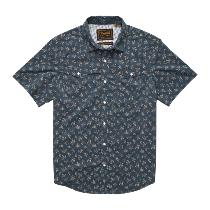 Howler Bros - Open Country Tech Shirt - Rancher Floral: Dark Slate