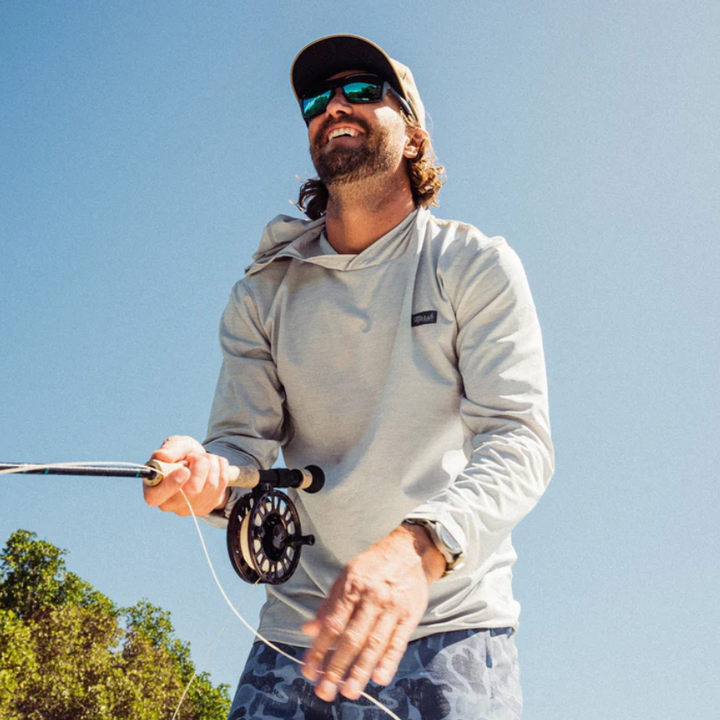 Marsh Wear High Noon Tech Hoodie X Bre Drake 239 Design (Smoke Heather)