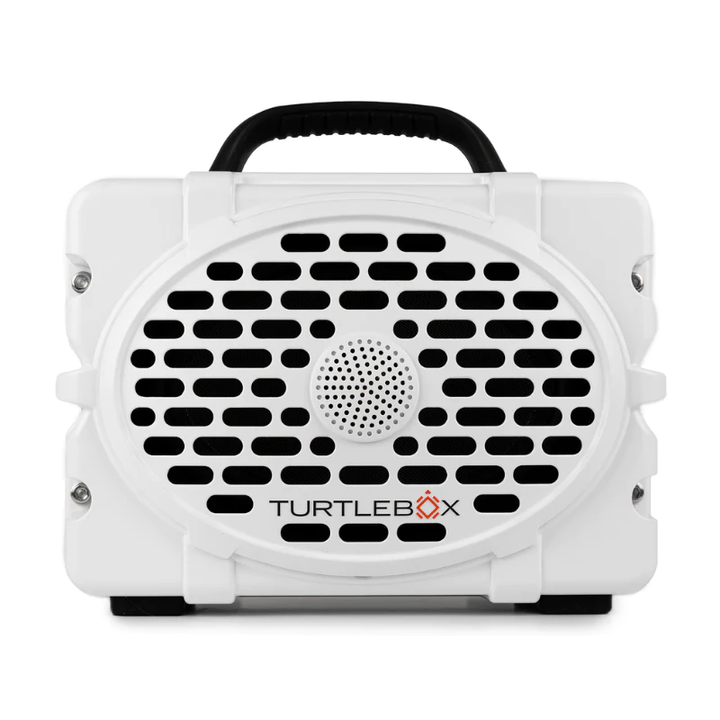 Turtle Box Gen 3 Speaker - White - Black Handle (IN STOCK)