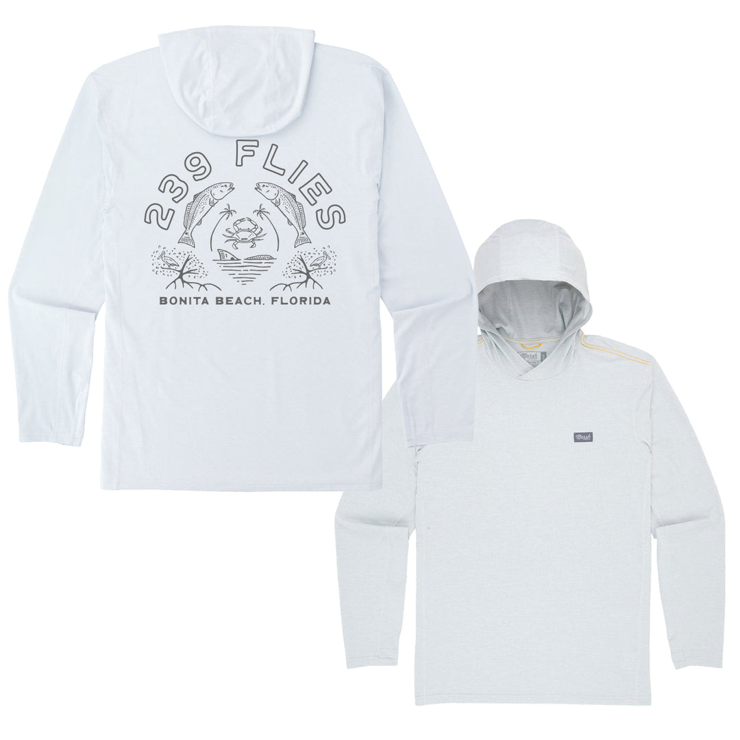 Marsh Wear High Noon Tech Hoodie X Bre Drake 239 Design (Smoke Heather)