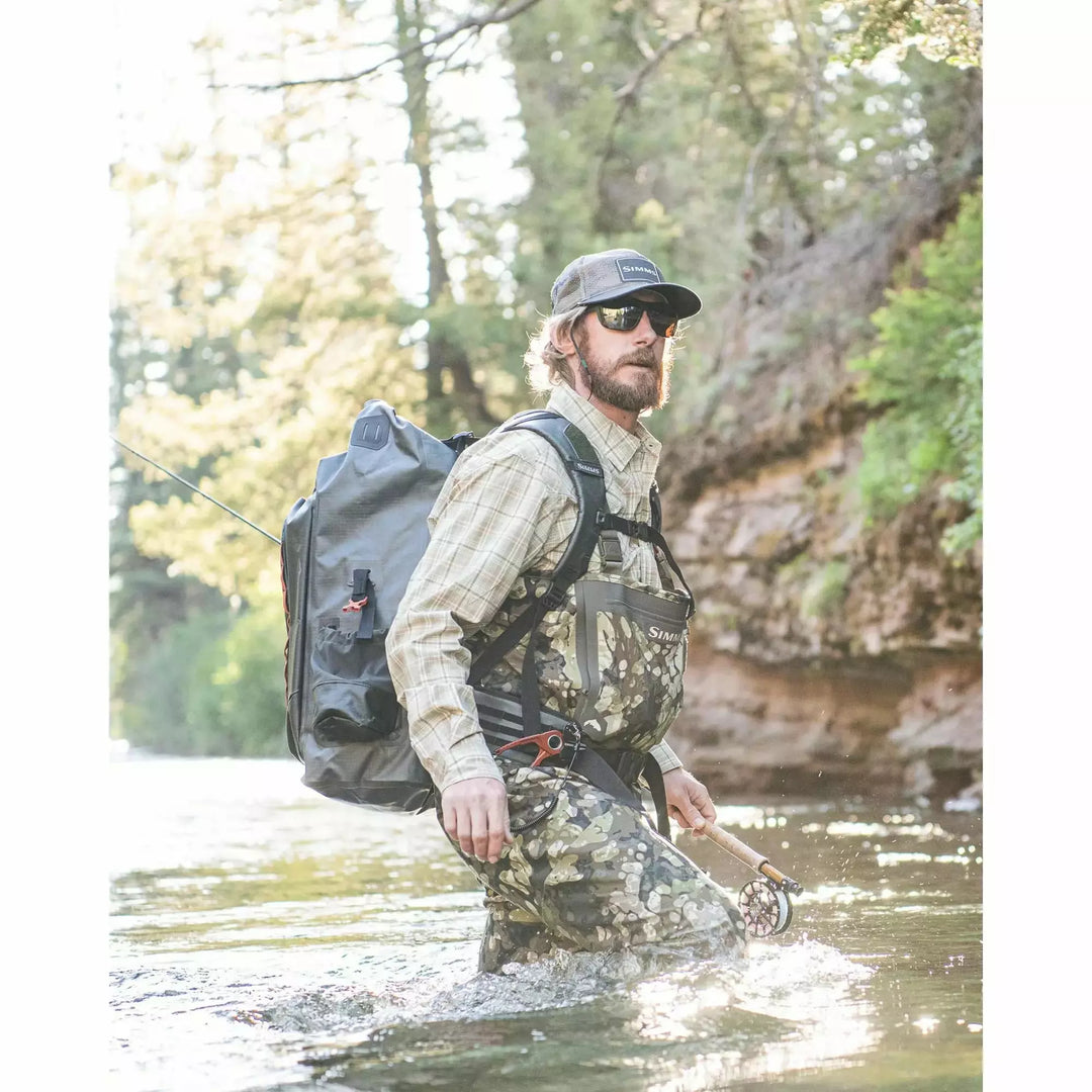 Simms Men's G3 Guide Waders Riparian Camo Waders - Stockingfoot