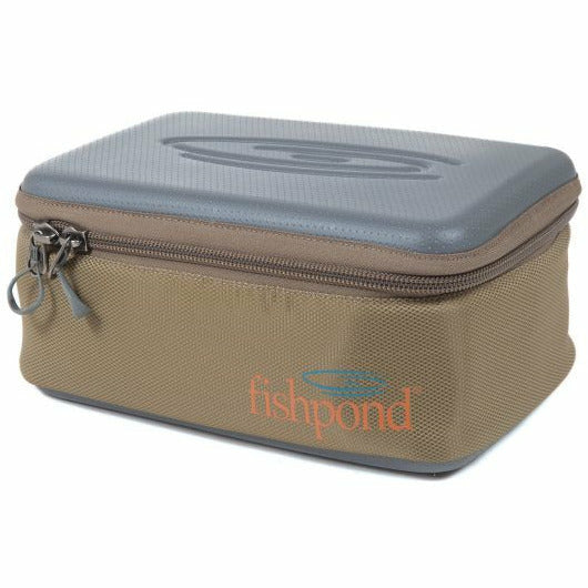 Fishpond Ripple Reel Case - Large - Sand/Saddle Brown