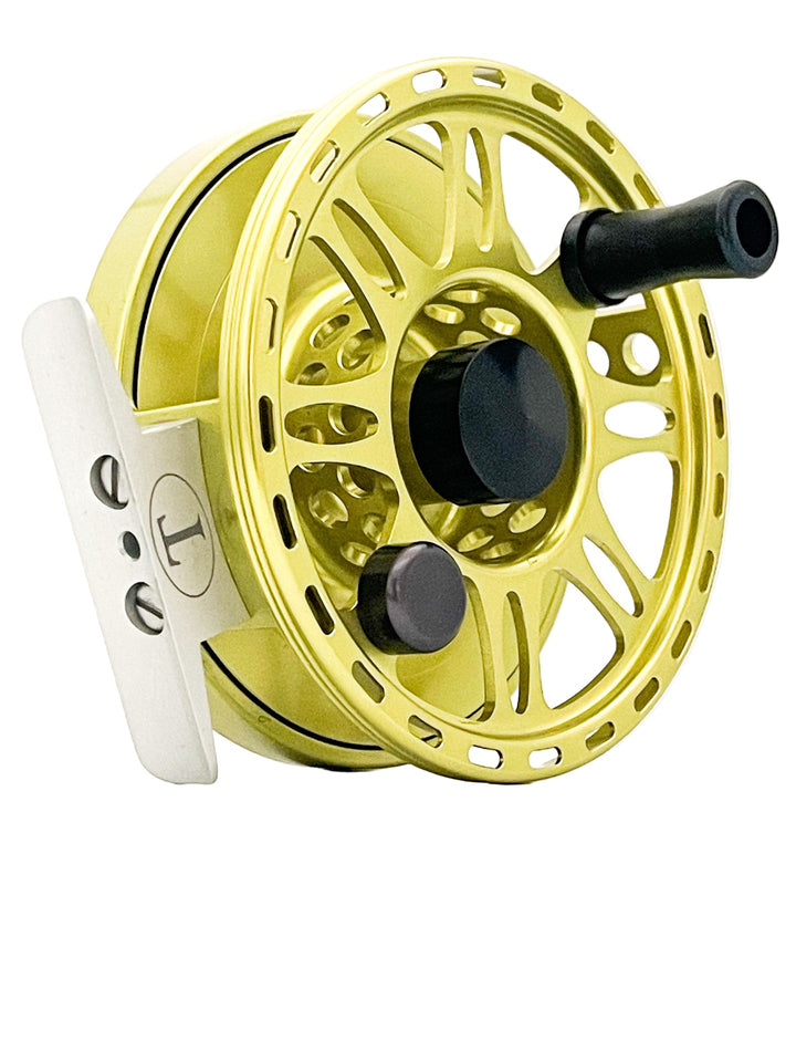Tibor Everglades - Lemon Lime w/ Frost Silver Small Parts and 239 Bre Drake Redfish Art (CUSTOM)(IN STOCK)