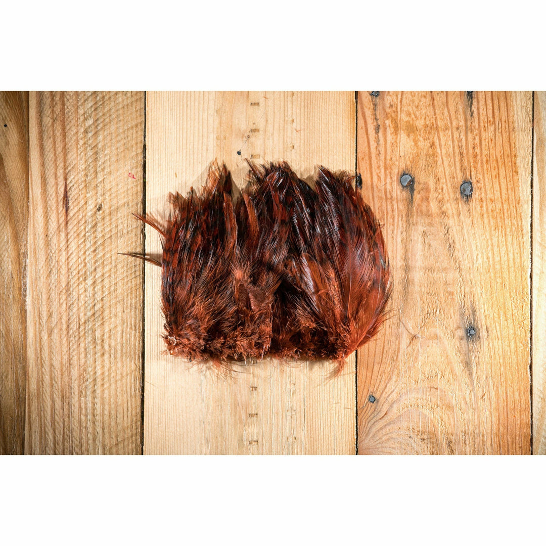 Barred Strung Neck Hackle - Brown