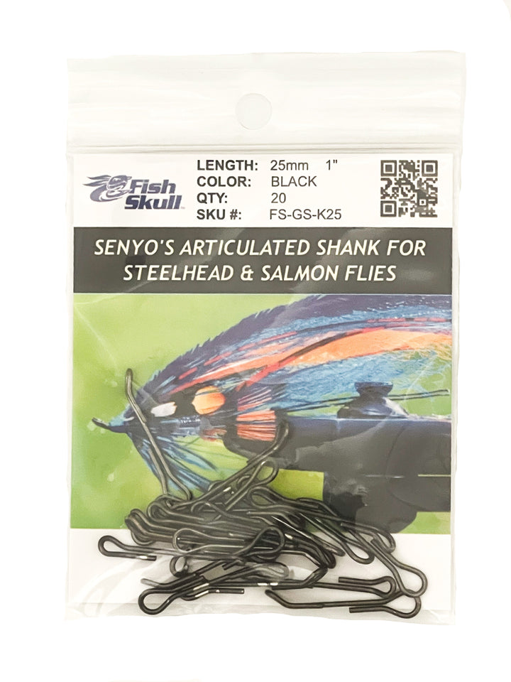 Fish-Skull® Articulated Shank for Steelhead and Salmon Flies