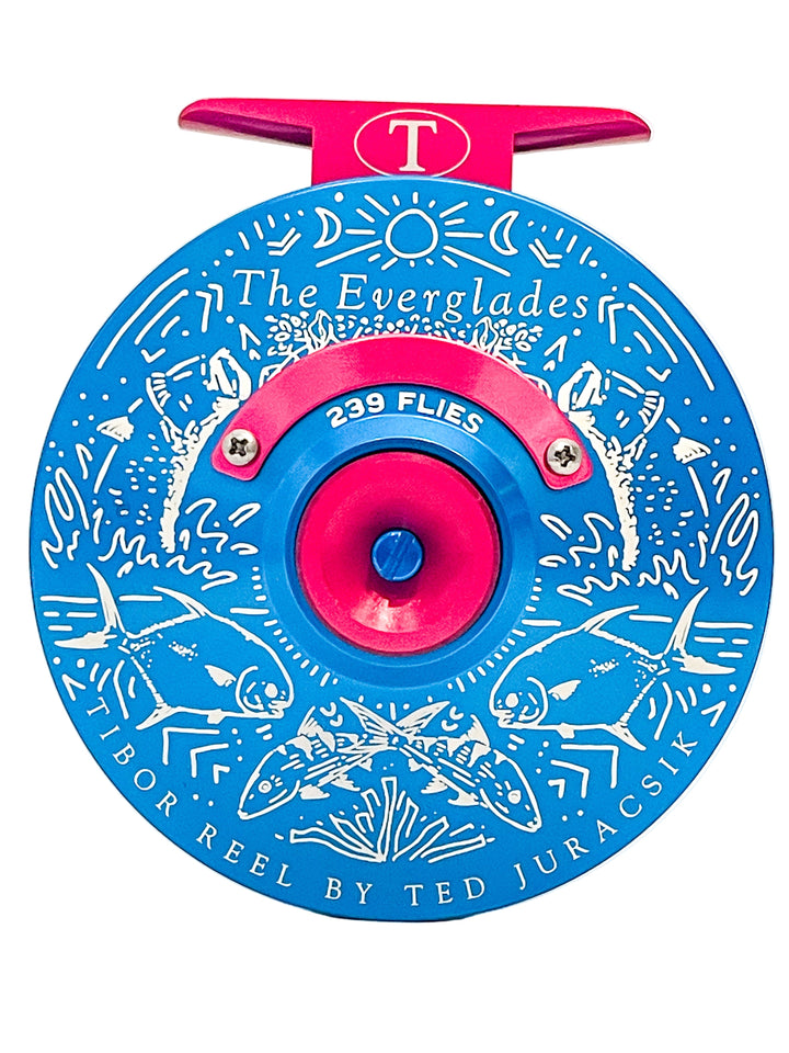 Tibor Everglades Aqua w/Pink Small Parts & 239 Bre Drake Grand Slam Art (IN STOCK)(CUSTOM)