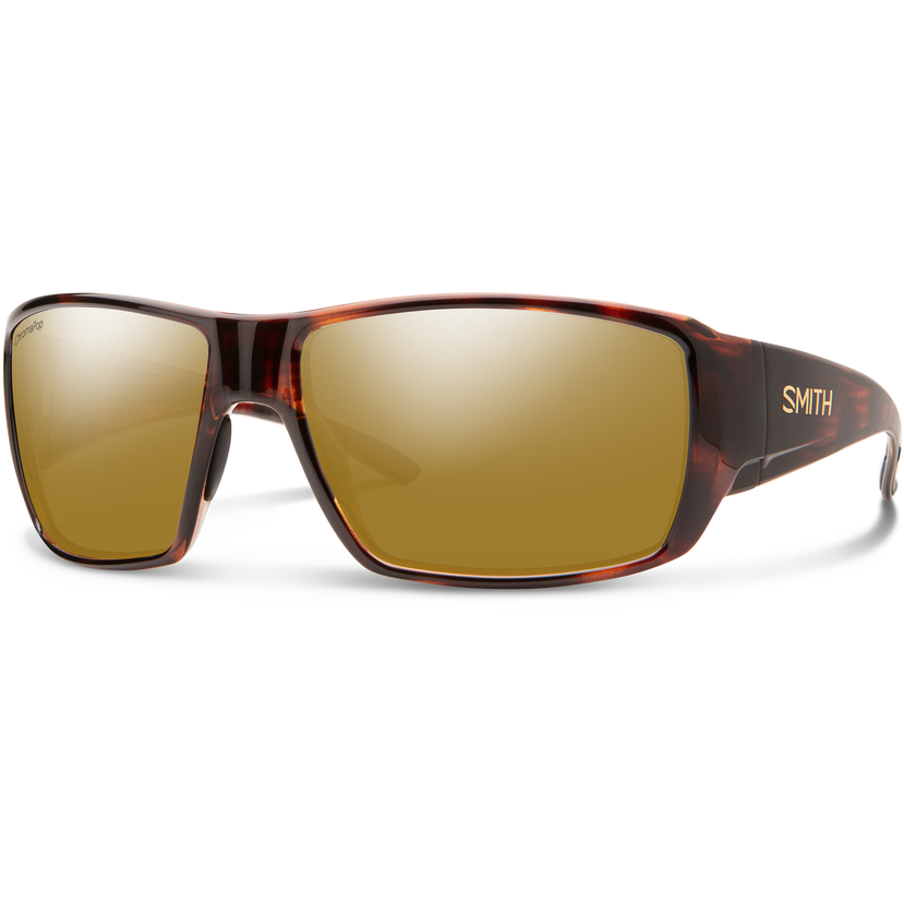 Smith Guide's Choice - Matte Tortoise + ChromaPop Polarized Brown Lens (IN STOCK)