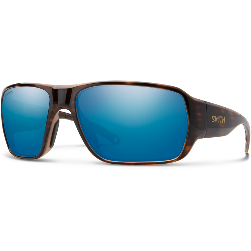 Smith Castaway - Tortoise w/ ChromaPop Glass Polarized Blue Mirror(IN STOCK)