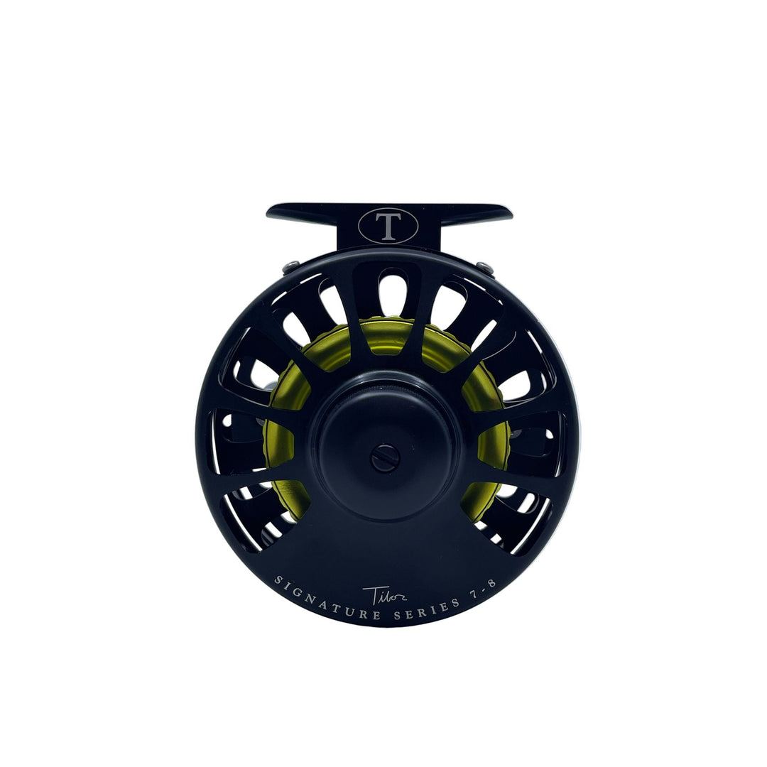 Tibor Sig. Series 7/8 Frost Black w/ Lemon Lime Hub (CUSTOM IN STOCK)