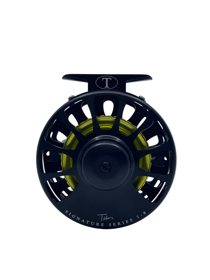 Tibor Sig. Series 7/8 Frost Black w/ Lemon Lime Hub (CUSTOM IN STOCK)