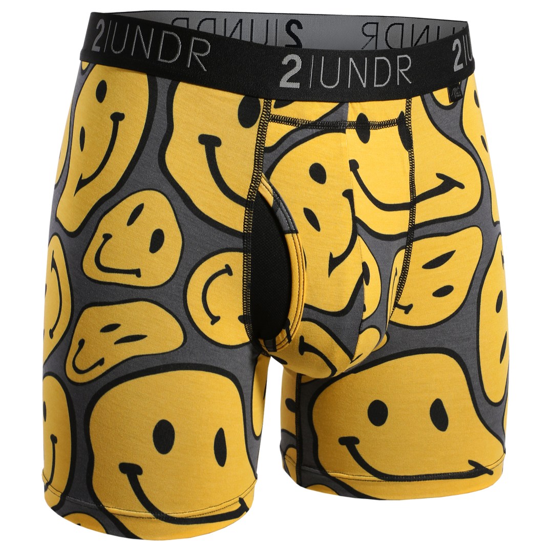 2UNDR - Swing Shift Boxer Brief - Smiley