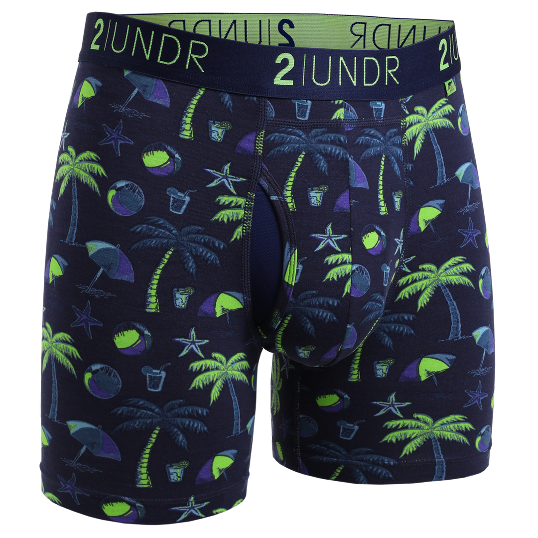 2UNDR - Swing Shift Boxer Brief - Midnite Oasis