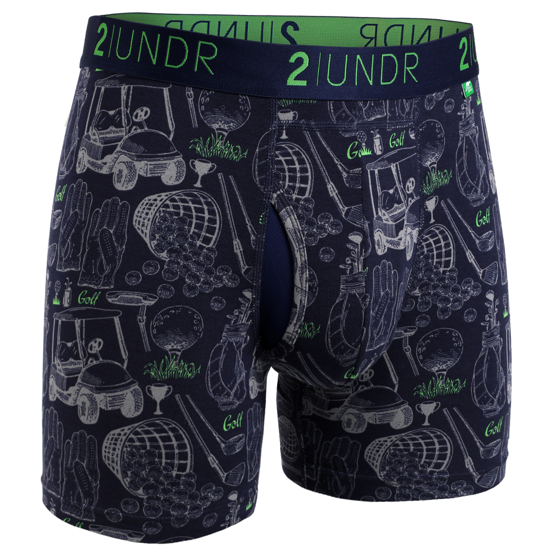 2UNDR - Swing Shift Boxer Brief - Range Time Navy