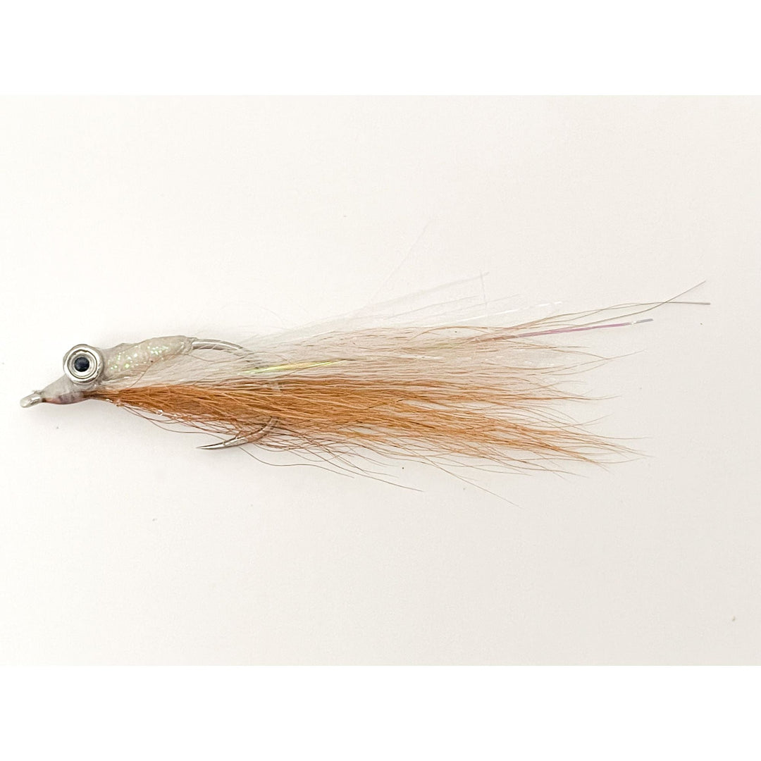 FS Clouser Minnow Tan & White 4/0