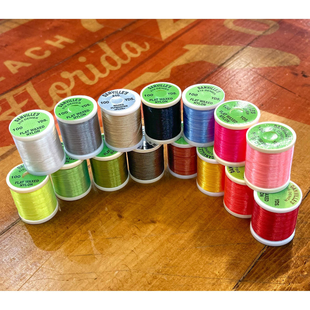 Danville 210  Flat Waxed Thread - All Colors