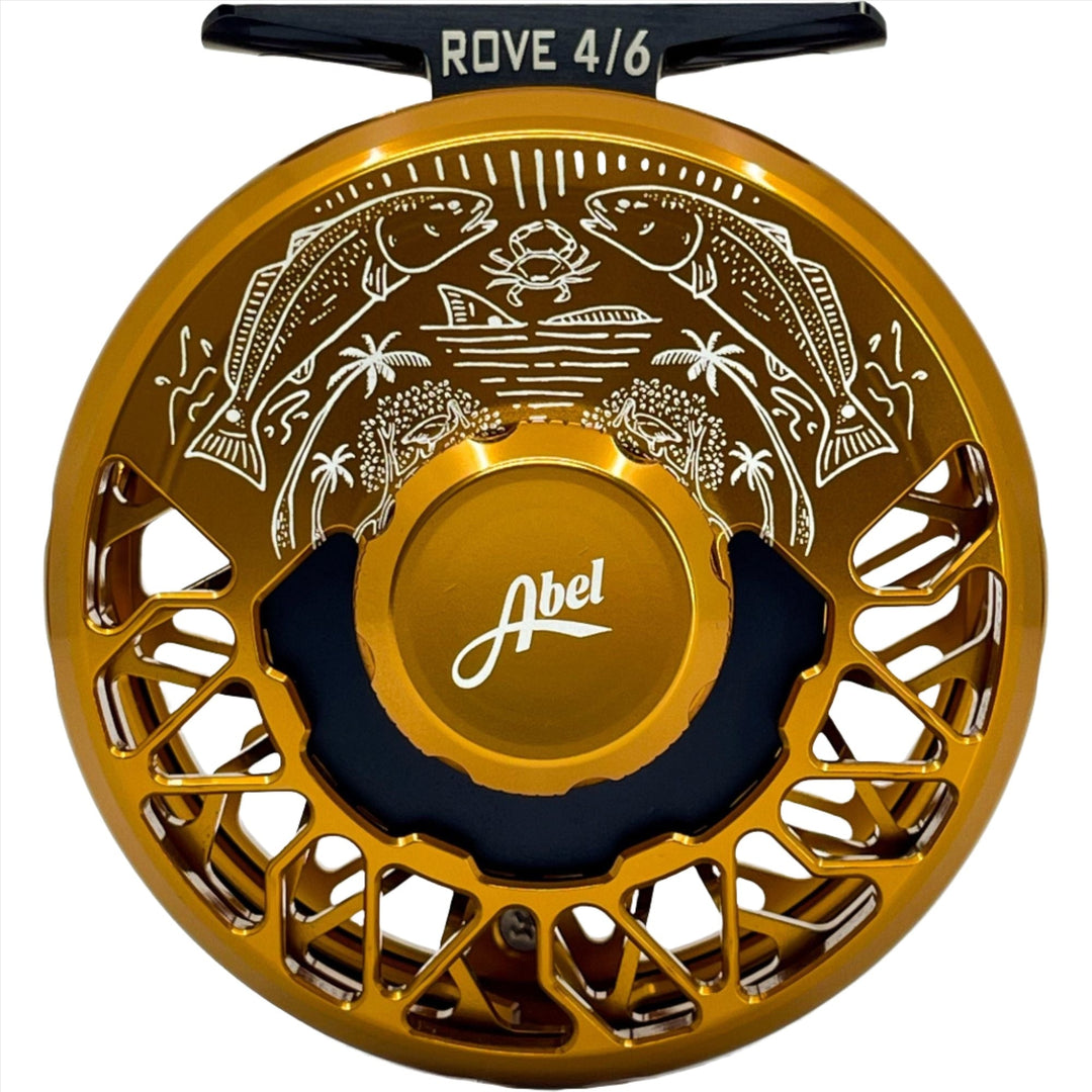 Abel Rove 4/6 Bronze w/ Bronze Drag Knob & Walnut Handle - 239 X Bre Drake Art (IN STOCK)