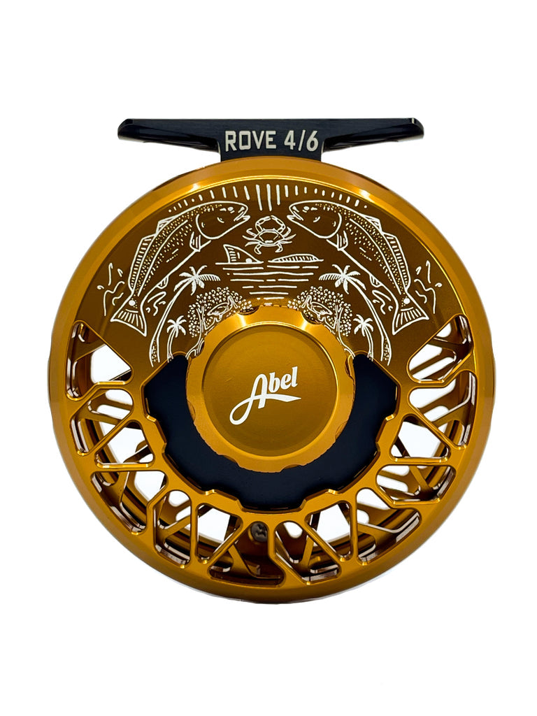 Abel Rove 4/6 Bronze w/ Bronze Drag Knob & Walnut Handle - 239 X Bre Drake Art (IN STOCK)