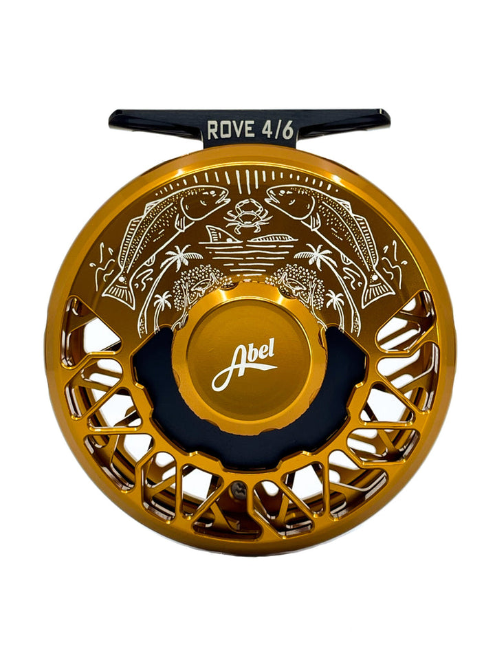 Abel Rove 4/6 Bronze w/ Bronze Drag Knob & Walnut Handle - 239 X Bre Drake Art (IN STOCK)