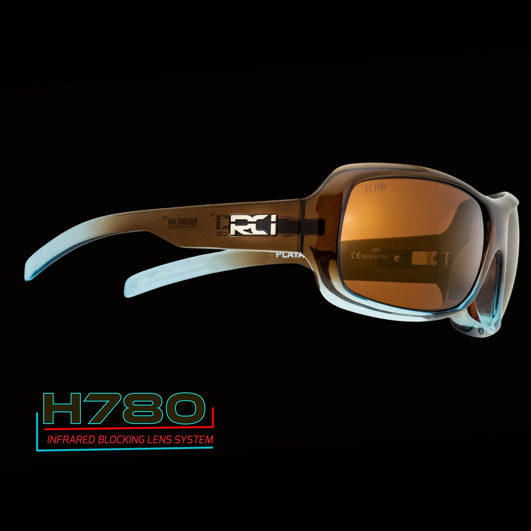 RCI Optics- Playalinda Hazel Marine Fade/ Copper Sunrise Gold Mirror H780 (IN STOCK)