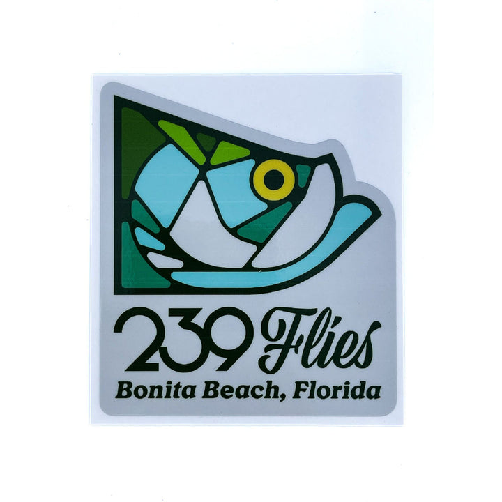 239 Mosaic Tarpon Sticker