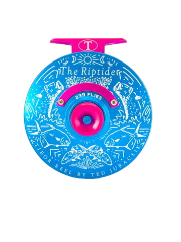 Tibor Riptide - Aqua w/Neon Pink Small Parts & 239 Bre Drake Grand Slam Art (IN STOCK)(CUSTOM)