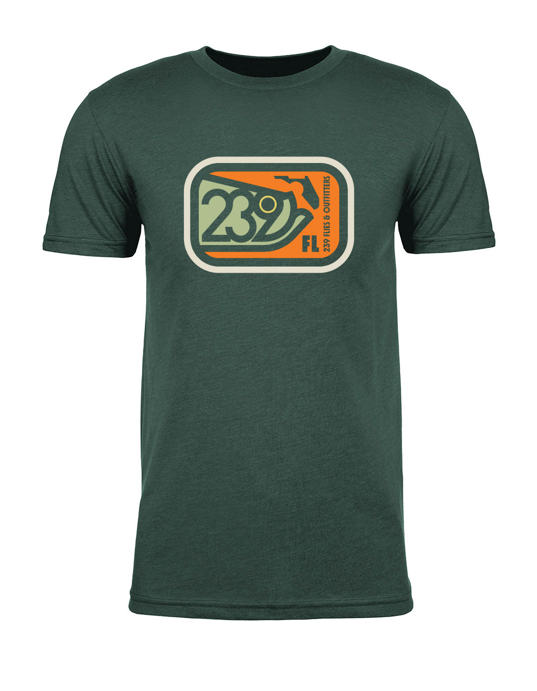 239 Flies X Tee Shirt Eye of the Poon - Green