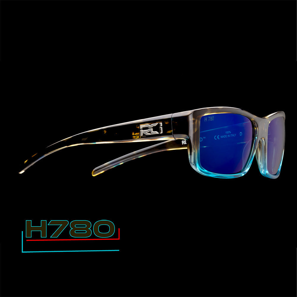 RCI Optics- Reef Road Sea Dragon Grey/ Atlantic Blue Mirror H780 (IN STOCK)