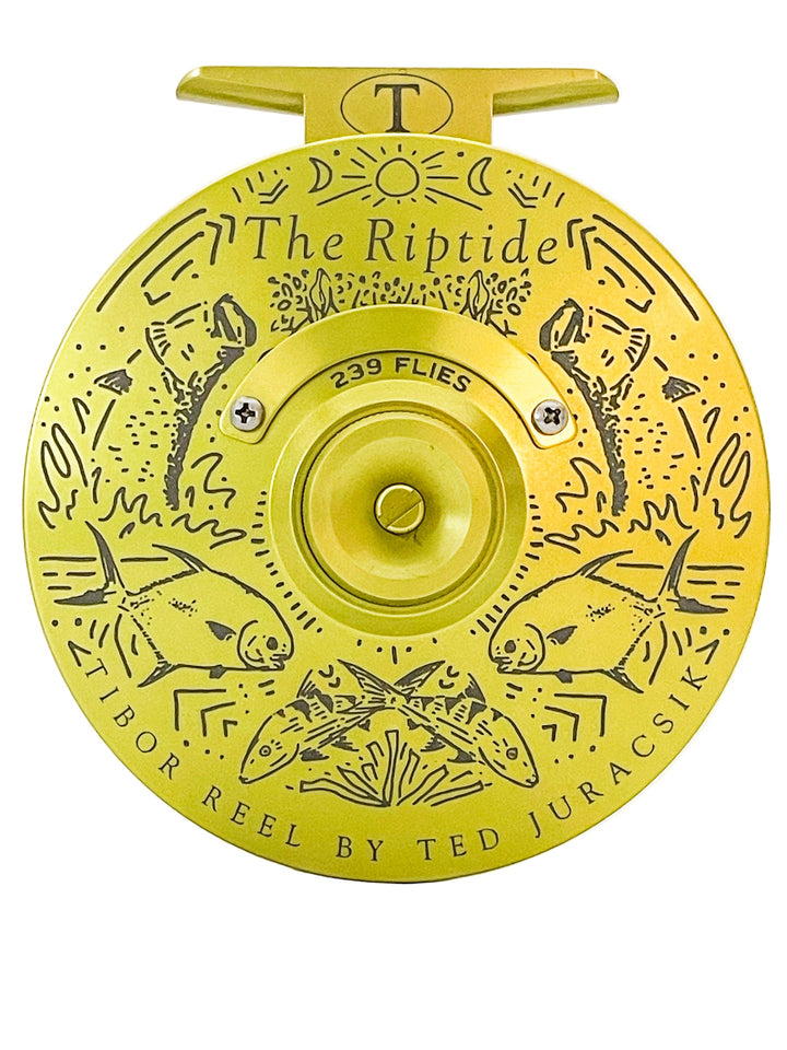 Tibor Riptide - Lemon Lime w/ 239 Bre Drake Grand Slam Art (CUSTOM) (IN STOCK)