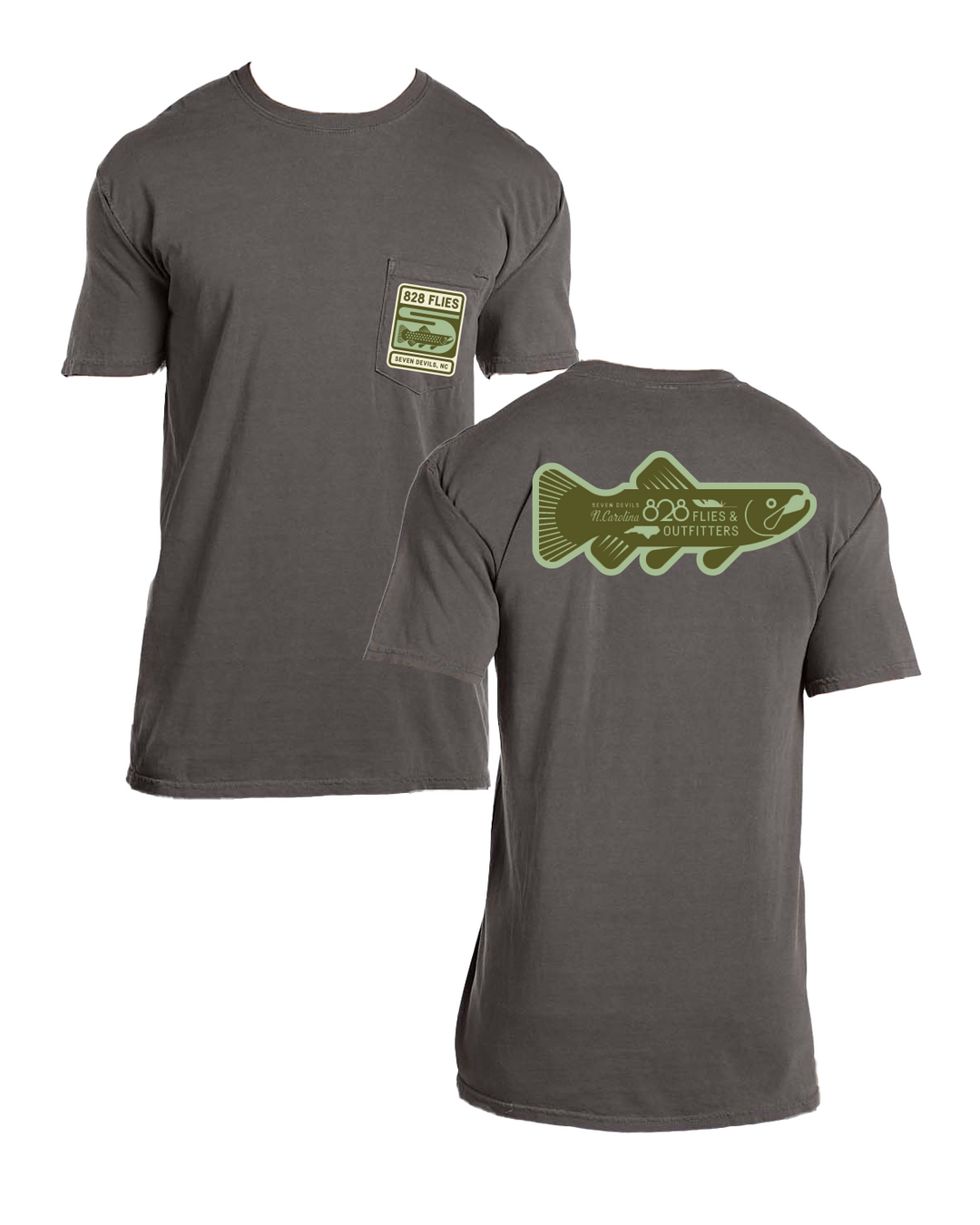 828 Watauga Brown Trout Tee