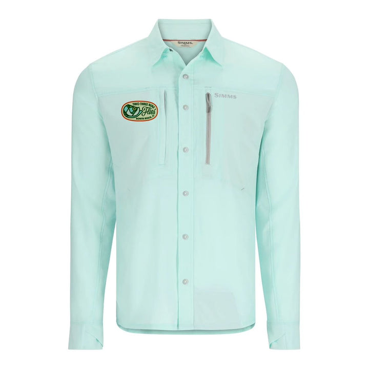 239 Flies Simms M's Intruder® BiComp Fishing Shirt - Sea Breeze