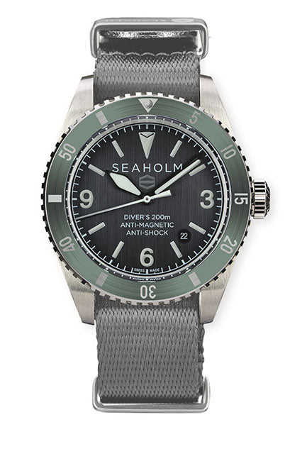 Seaholm - Offshore Dive Watch Seafoam (IN STOCK)