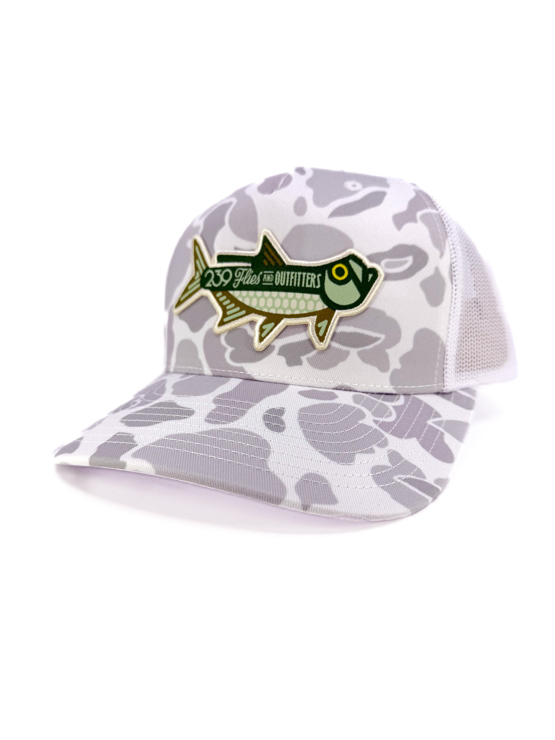239 Trucker Hat - "Uncle John's Arctic Camo Poon"