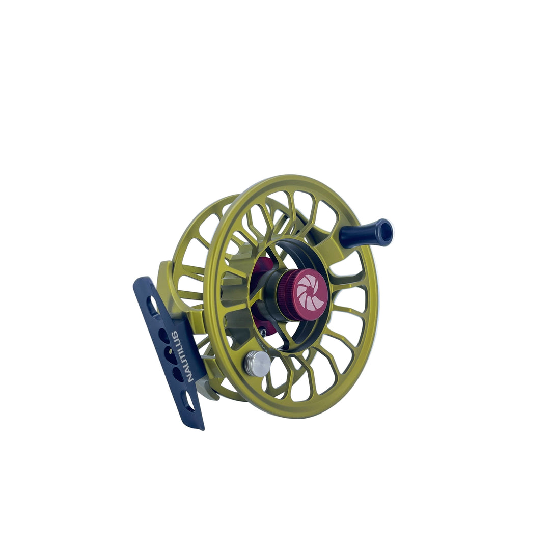 Nautilus XL Max 8/9, Glades Green w/Red Small Parts (CUSTOM) (IN STOCK)