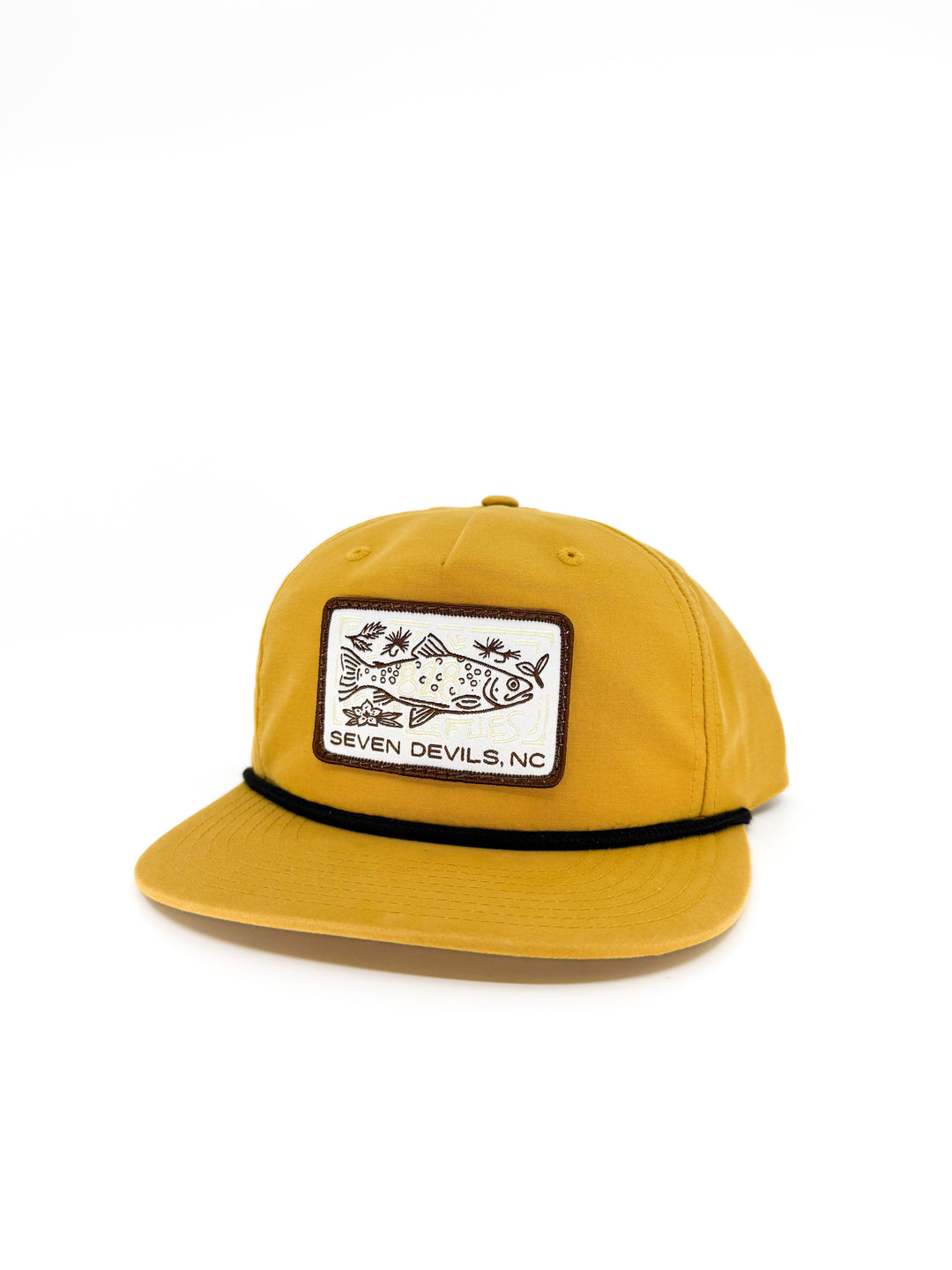 828 Hat - Biscuit w/ Black Rope - Big Eye'd Brown (NEW)