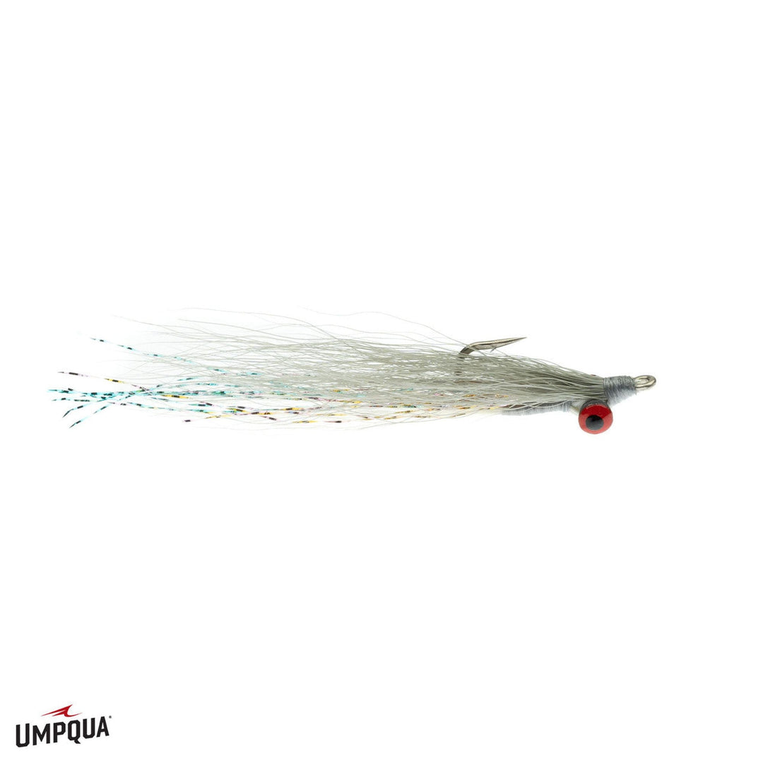 UMPQUA CLOUSER MINNOW SILVER SHINER  - Size 2