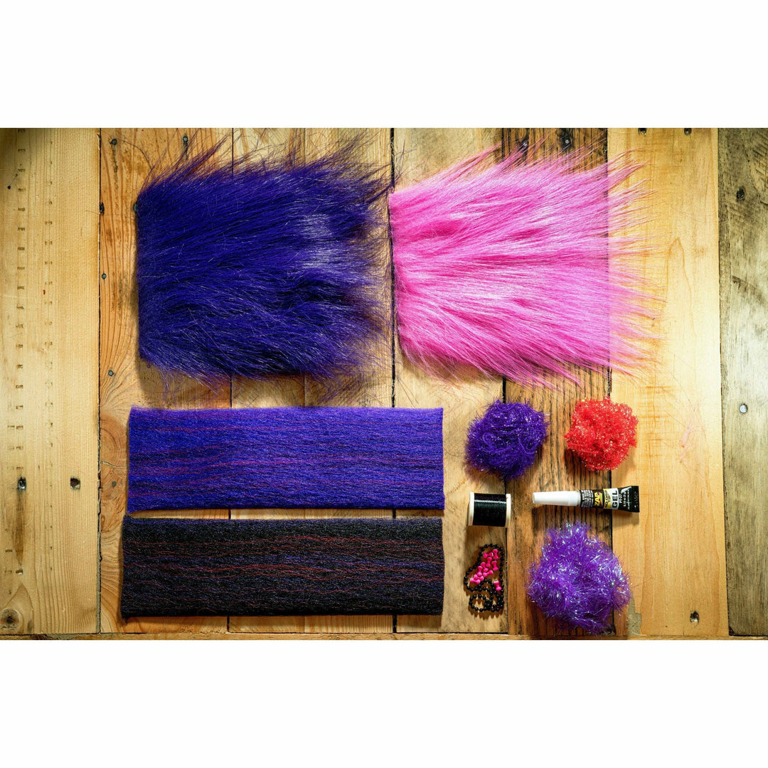 Gangster Crab DIY Material Kit - Neon Grape