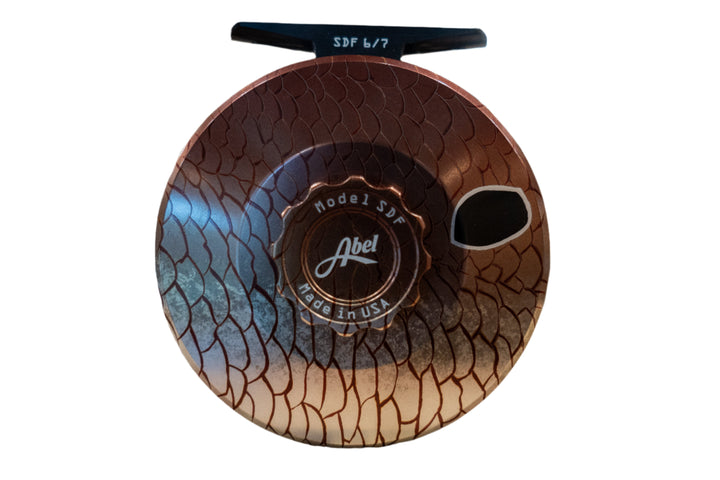 Abel- SDF Redfish Finish w/ Matching Drag Knob and Rosewood Handle (IN STOCK)