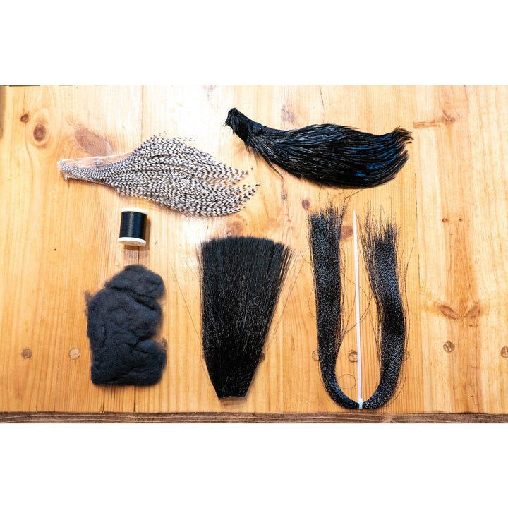 The Go To Dry Fly DIY Kit - Death Metal Midge