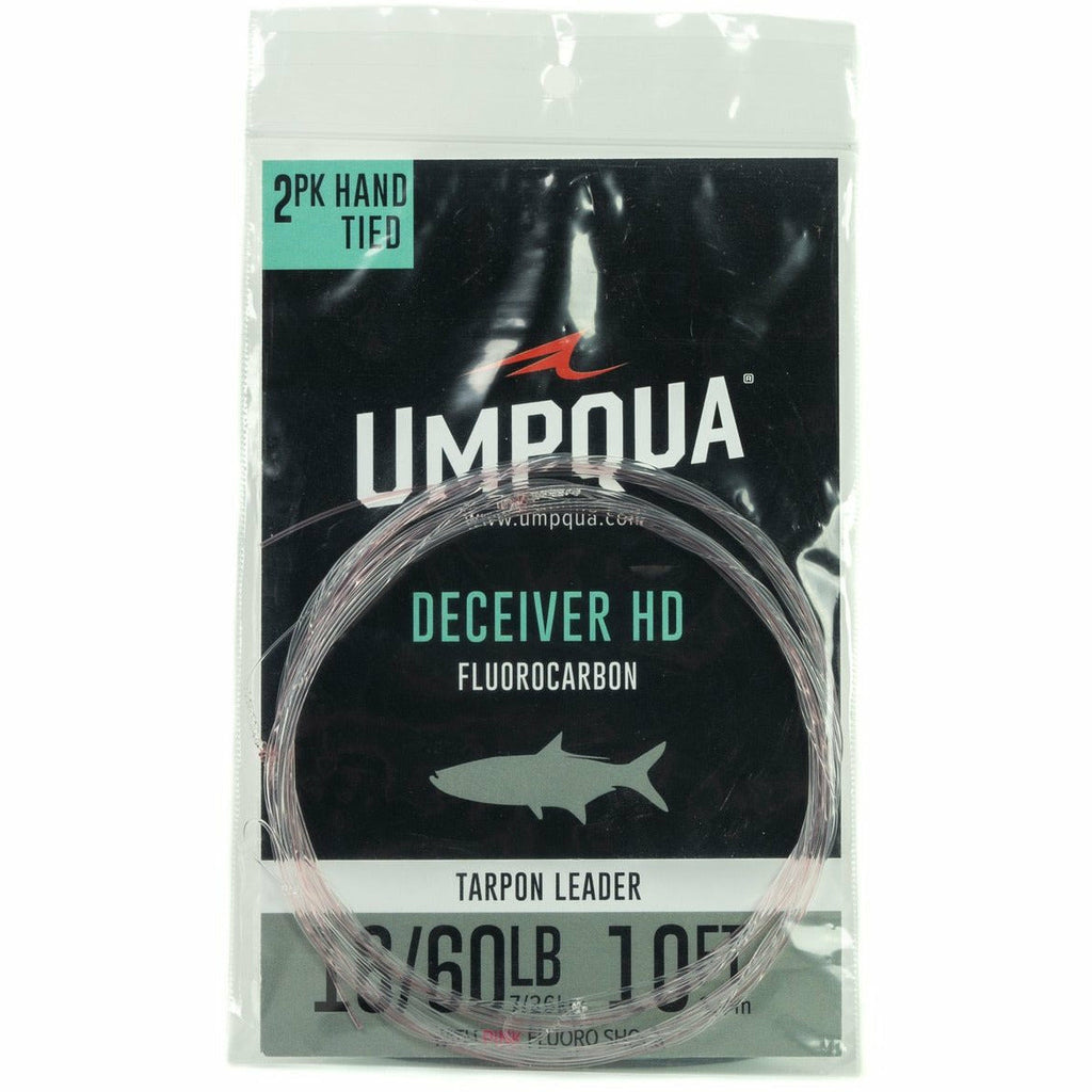 UMPQUA - DECIEVER HD TARPON LEADER W/ PINK FLUORO SHOCK