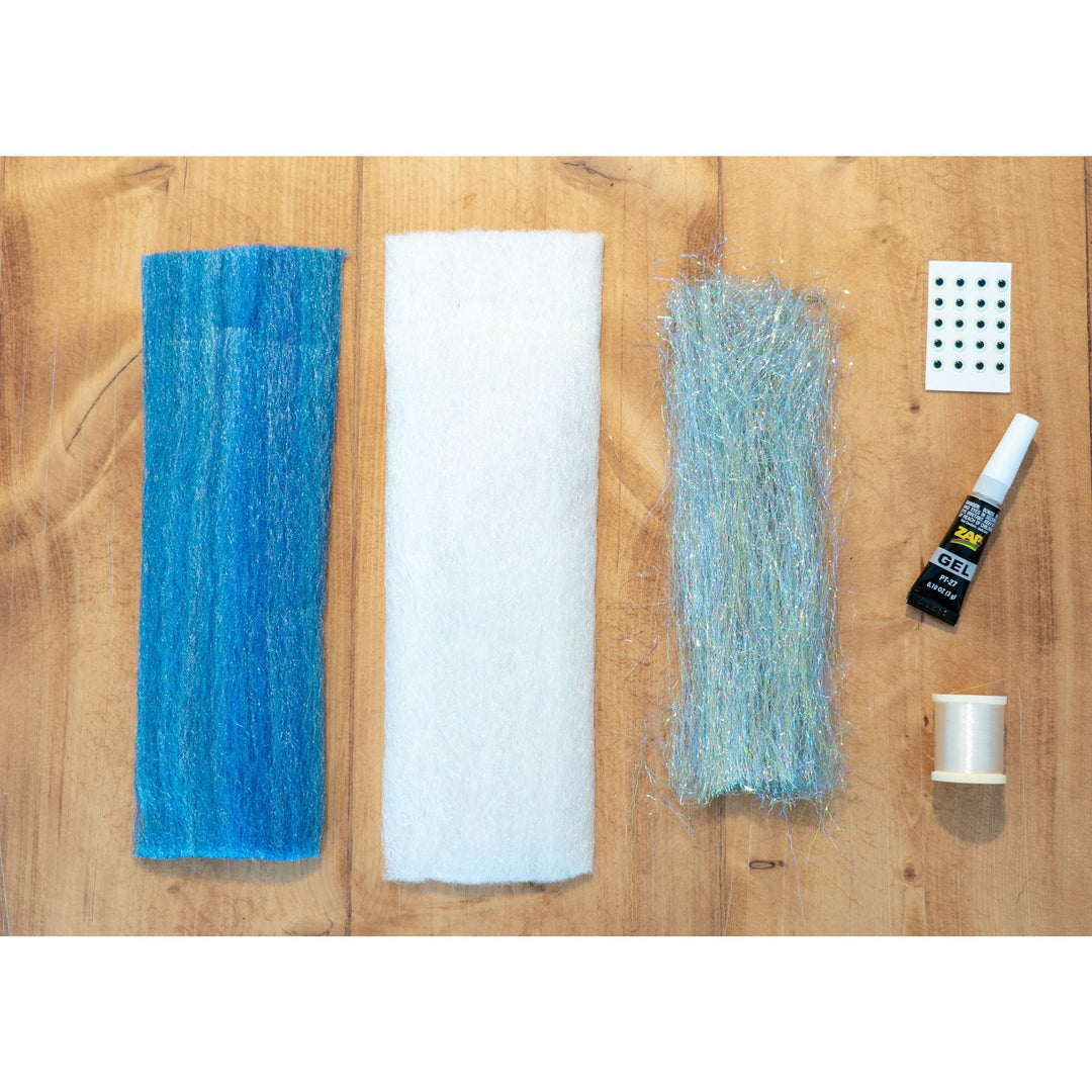 EP Minnow DIY Kit - Tarpon Heartbreak Blue