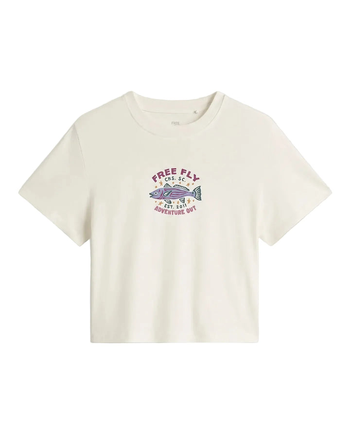 Free Fly Women's Fish Camp Tee - Bone