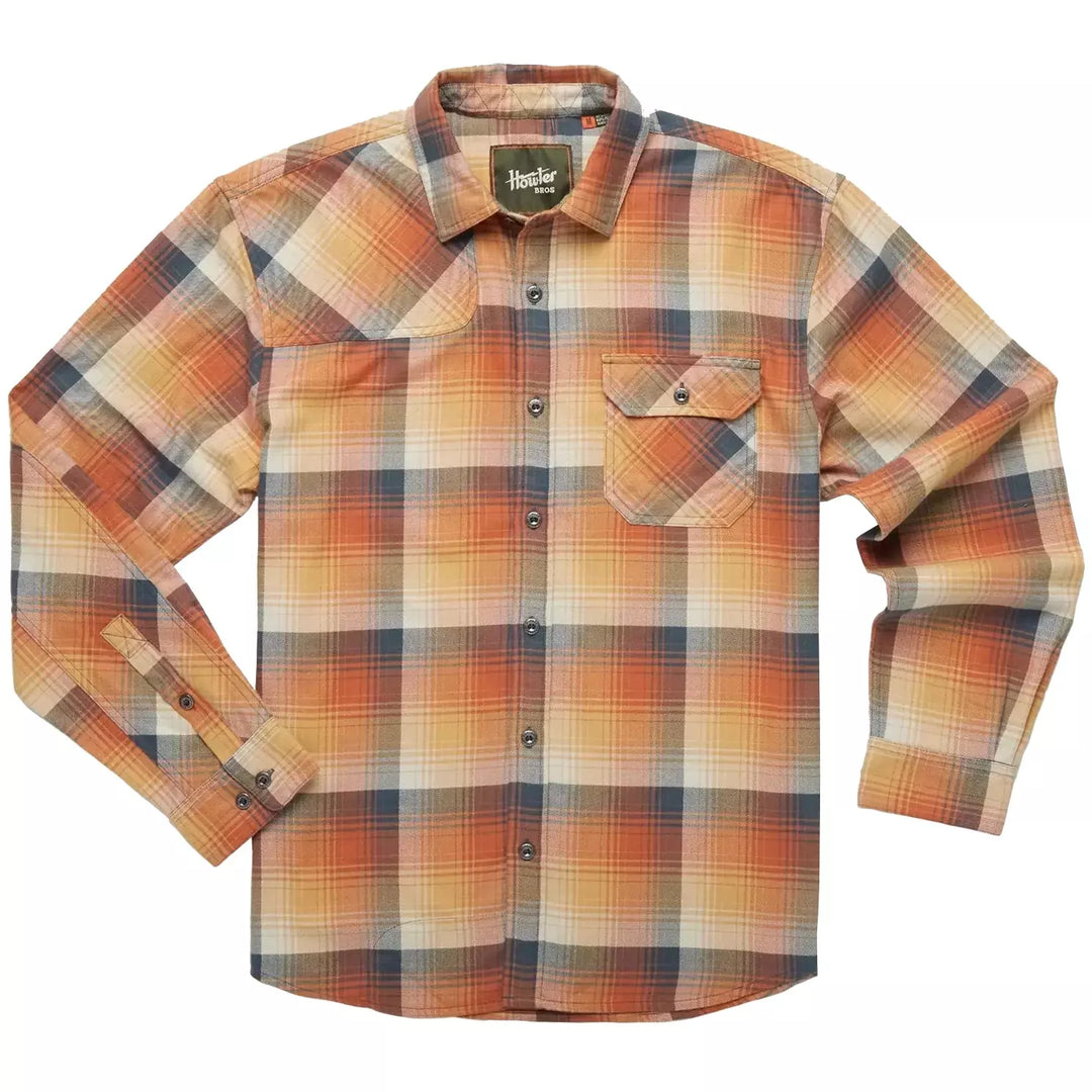 Howler Bros Harker's Flannel - Cavern Plaid : Refracting Sun