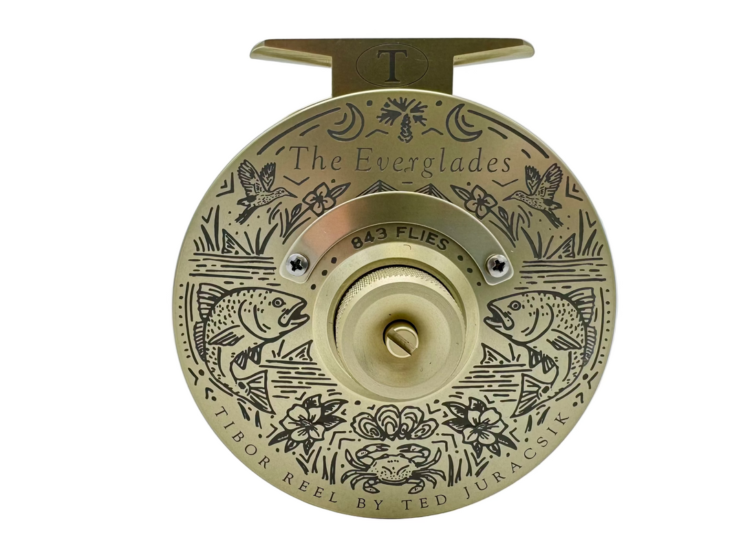 Tibor Everglades Satin Gold w/Bre Drake - 843Flies Charleston Art