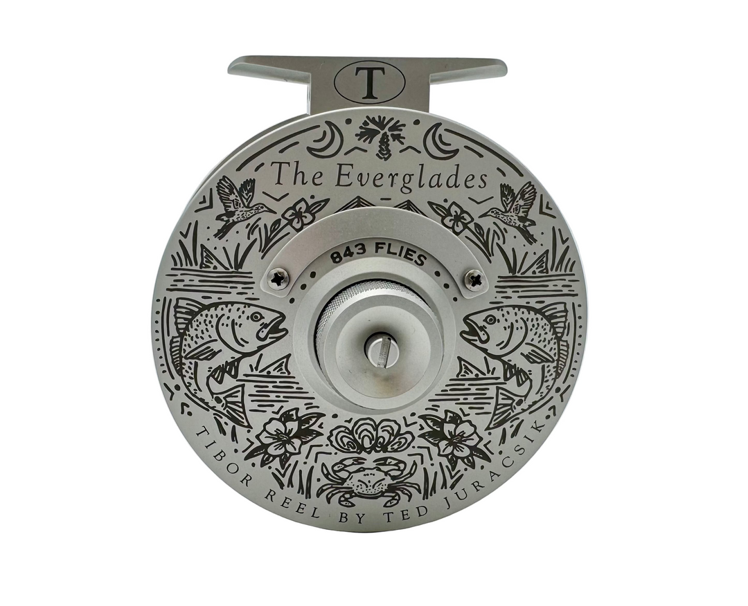 Tibor Everglades Frost Silver w/Bre Drake - 843Flies Charleston Art